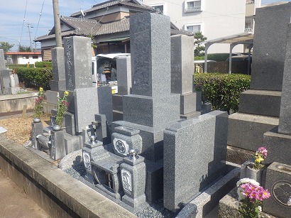 豊田市で完成したお墓への開眼・納骨式