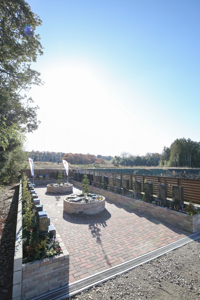 豊田市の樹木葬 豊田はなえみ墓園の全景