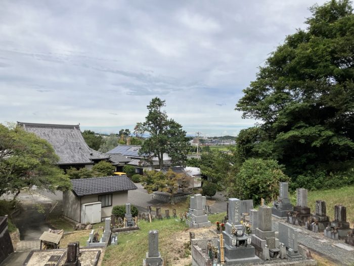 阿久比町　谷性寺　墓地