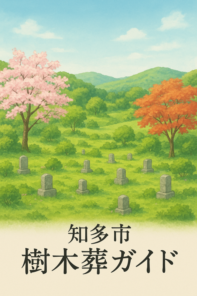 知多市樹木葬・自然に囲まれた墓地・桜とモミジの木々・はなえみ墓園