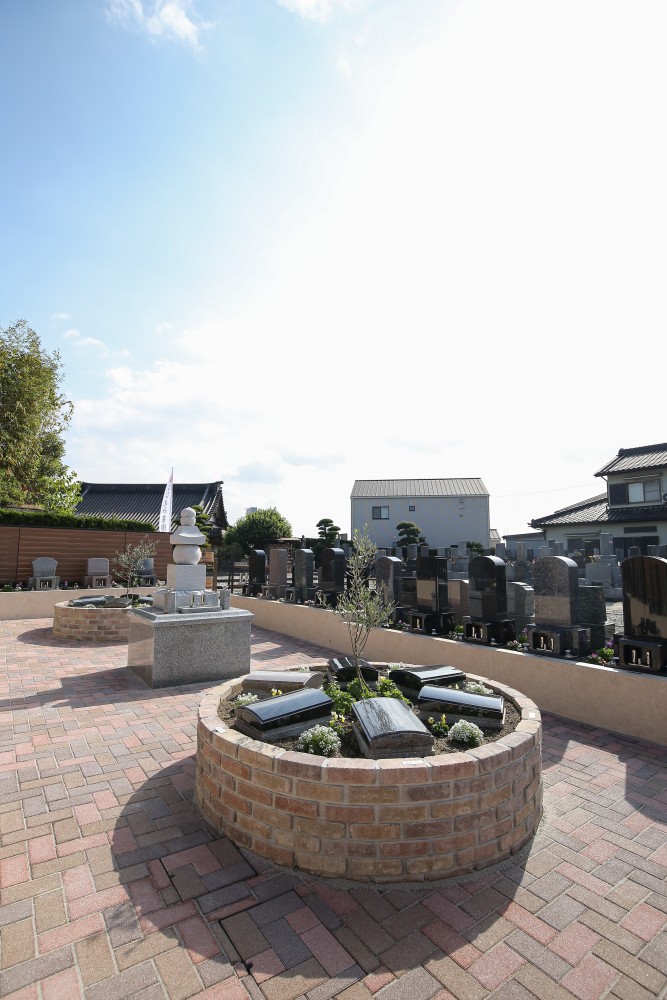 知多はなえみ墓園・樹木葬・自然環境・墓地全景・本覚寺