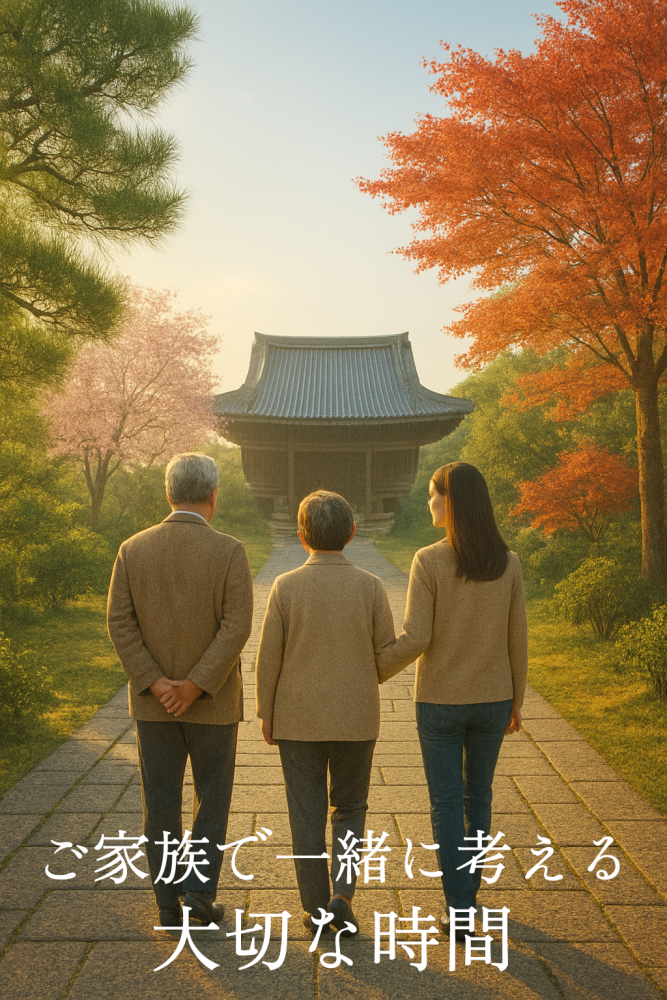 永代供養墓・穏やかな環境・寺院墓地・安らぎの場所・知多市・大切な絆・家族の想い