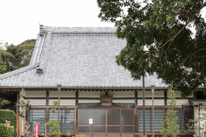 豊橋市大円寺の本堂 天文元年1532年創建の古刹